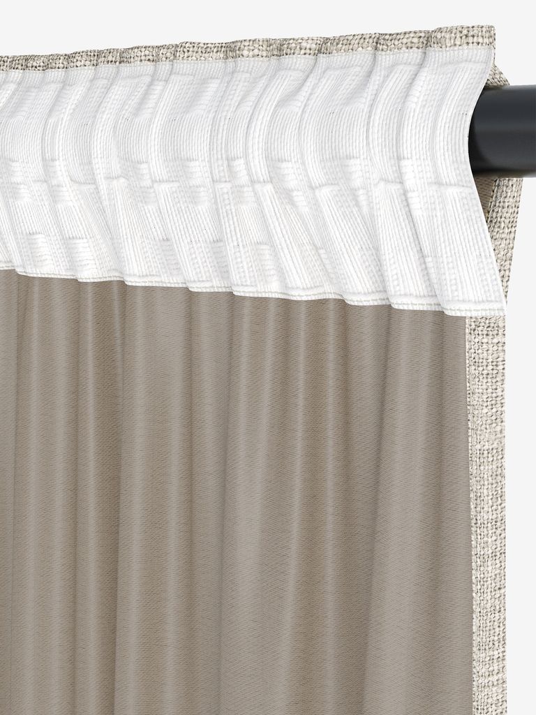 Zasłona HITRA HITRA 1x140x300cm piaskowa