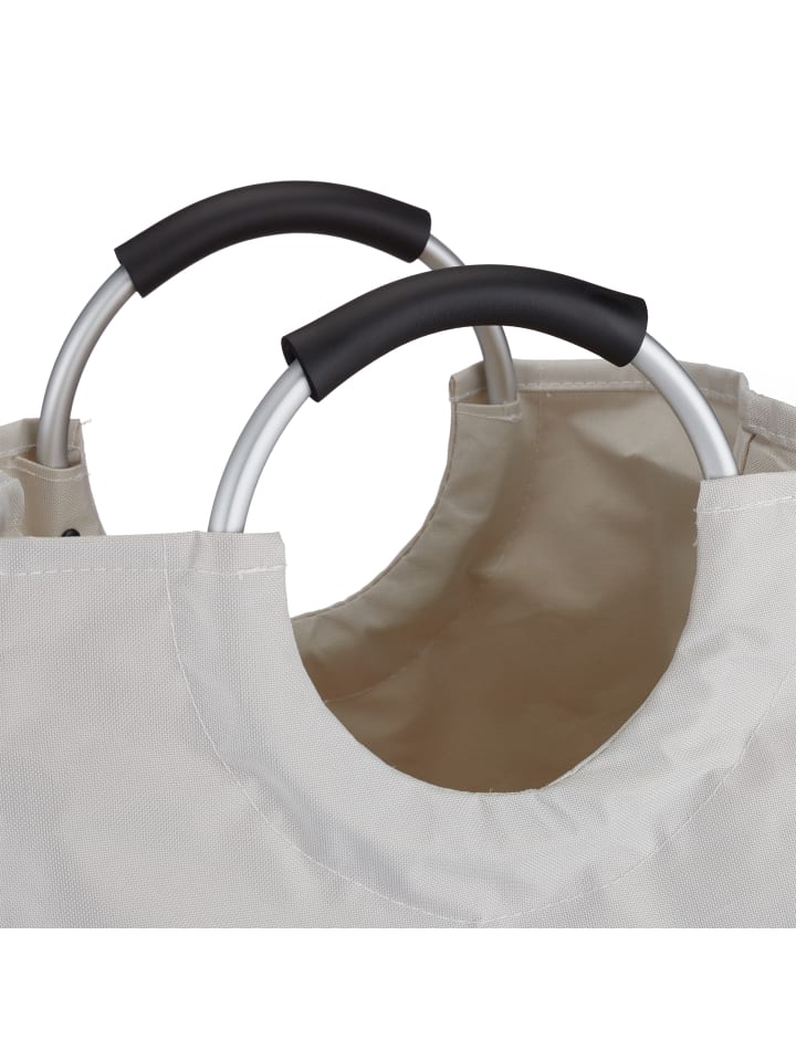 relaxdays Wäschekorb in Weiß - (H)70 x Ø 38 cm günstig kaufen onesize