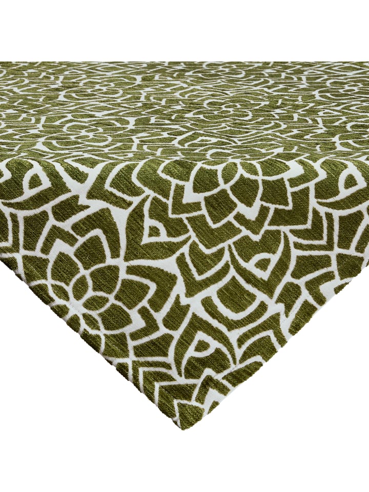Erwin Müller Jacquard Mitteldecke in grün günstig kaufen 80 x 80 cm