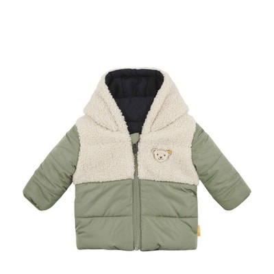 Wendejacke, dunkelgrün für Jungs