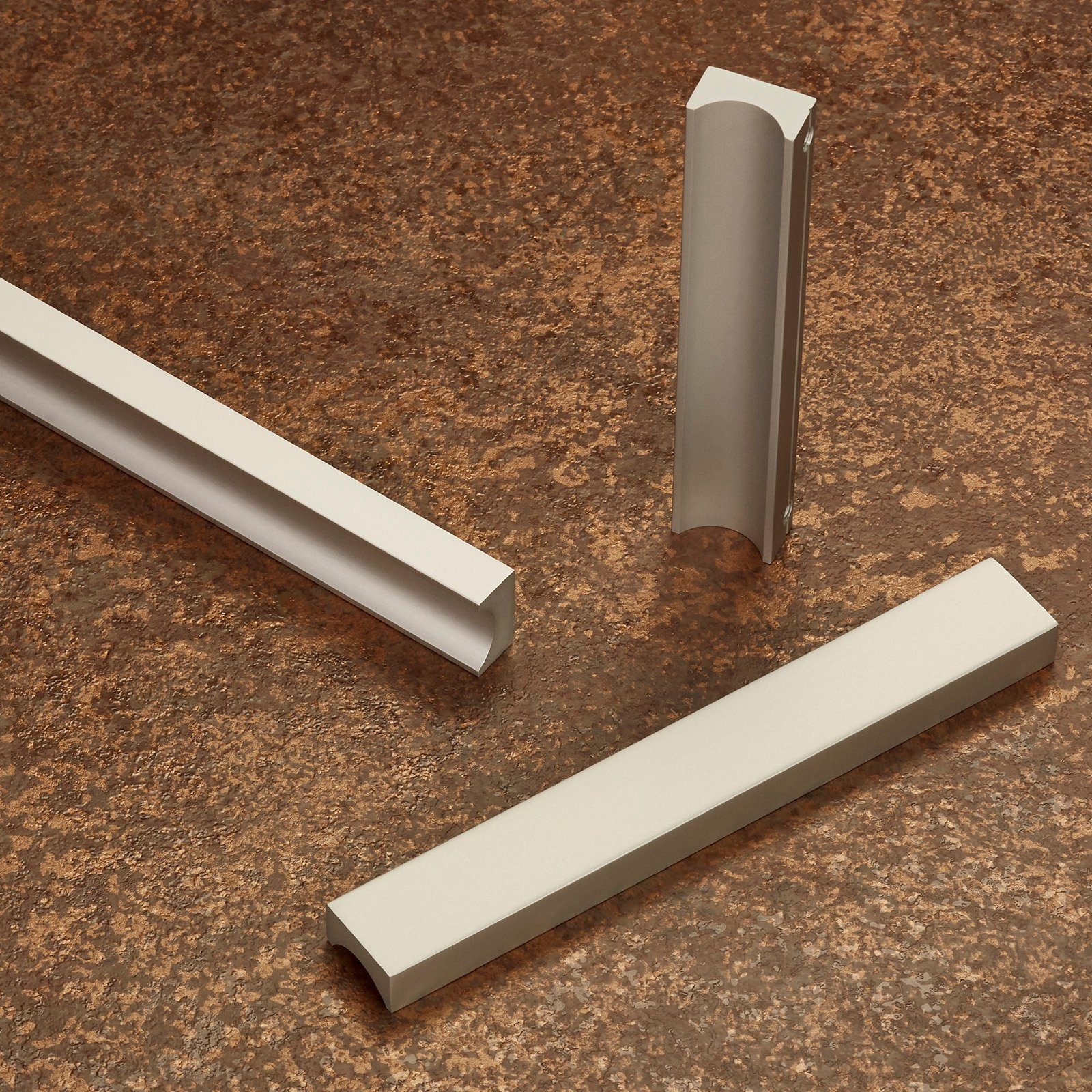 SO-TECH® Möbelgriff GÖTEBORG Aluminium eloxiert BA 96 - 320 mm