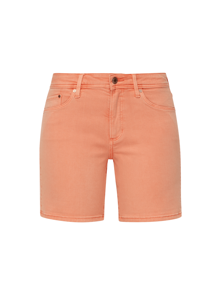 s.Oliver Jeans-Hose kurz in Orange günstig kaufen