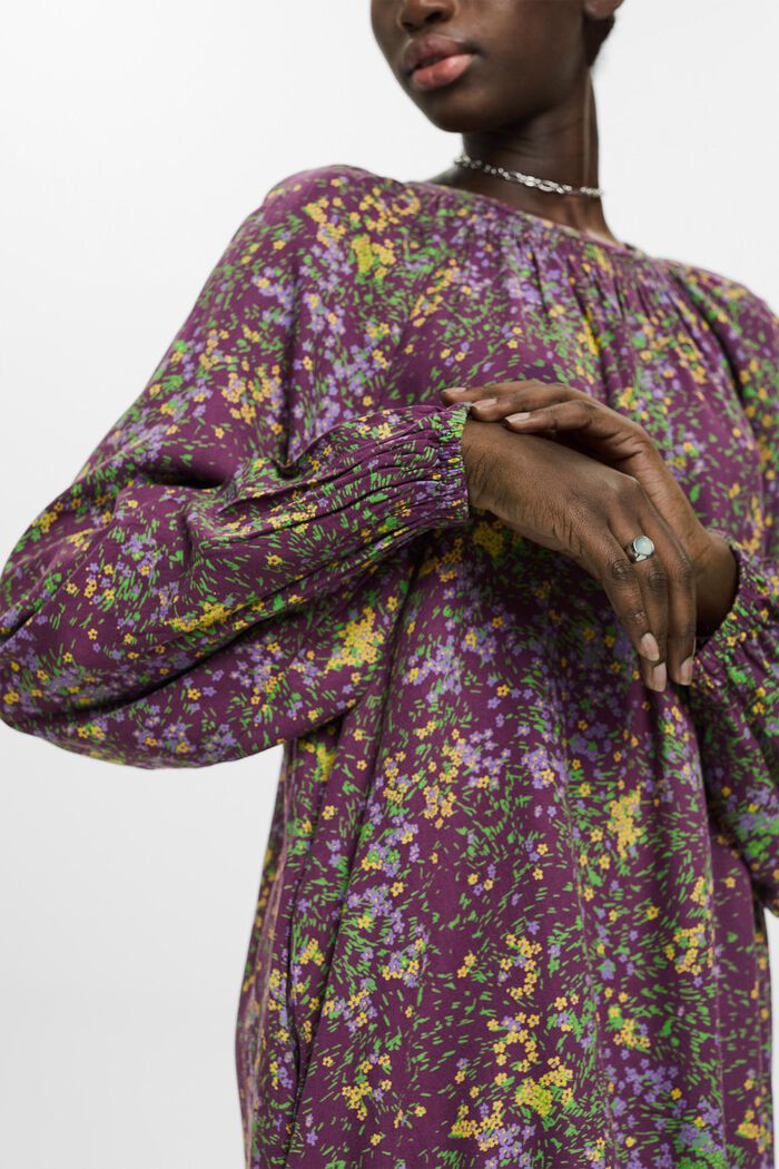 Minikleid mit floralem Print