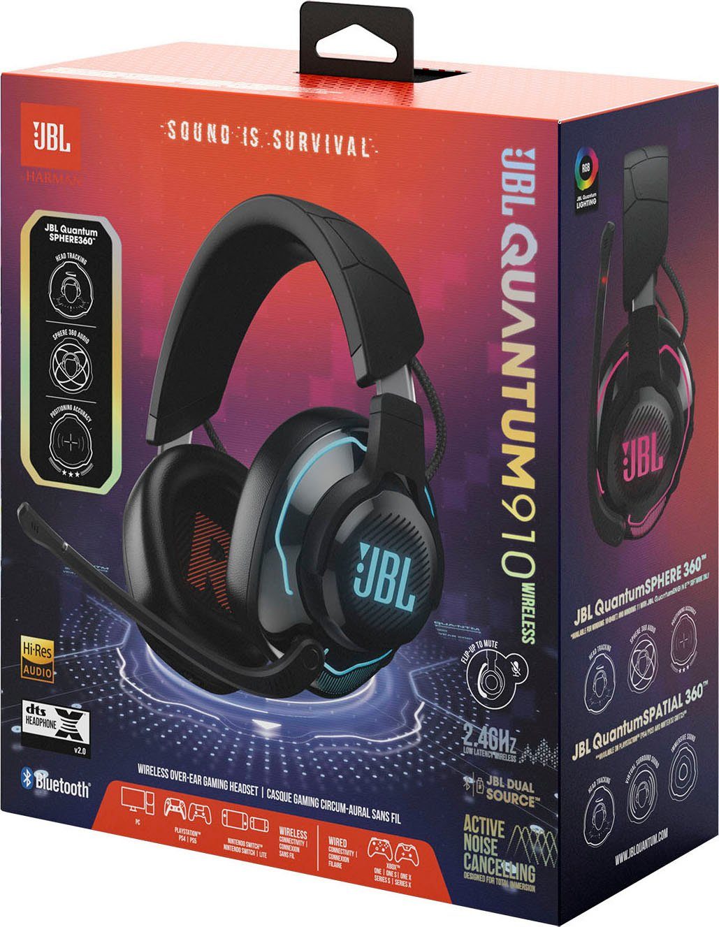 JBL Quantum 910 BT Over-Ear-Kopfhörer