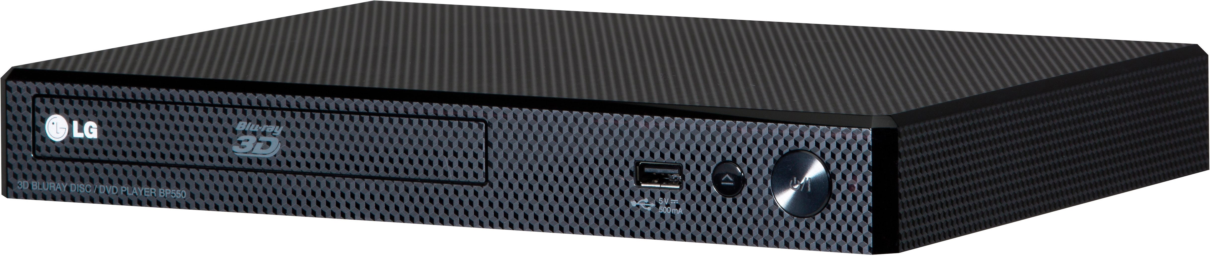 LG BP450 Blu-ray-Player (LAN (Ethernet), 3D-fähig)