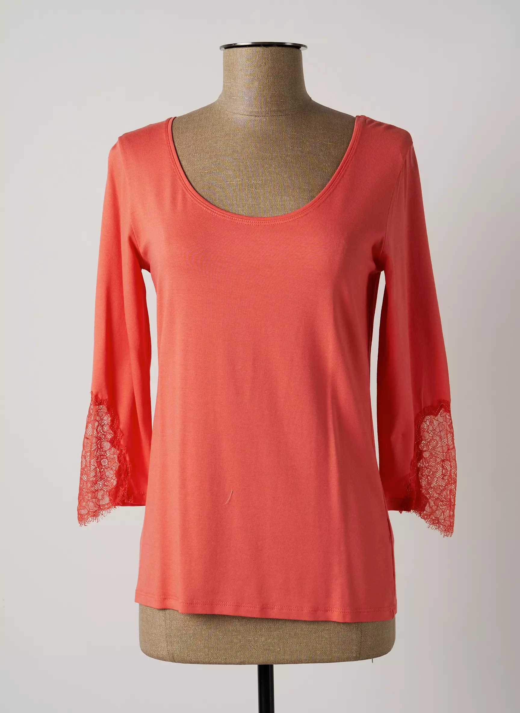 Lauren Vidal Tshirts Femme couleur orange