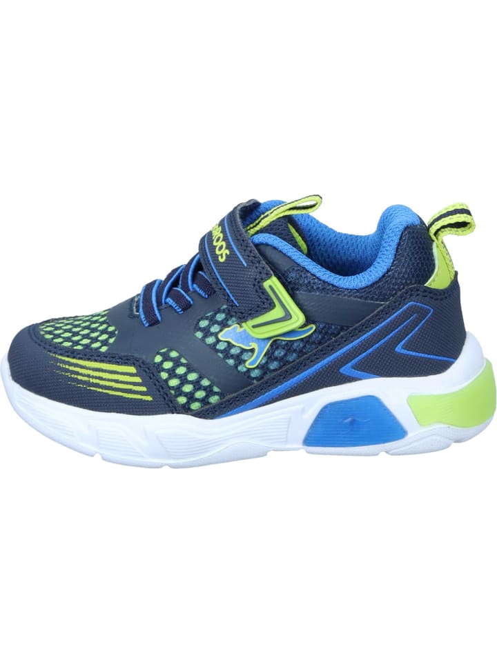 Kangaroos Schnürschuhe in dk navy/lime günstig kaufen
