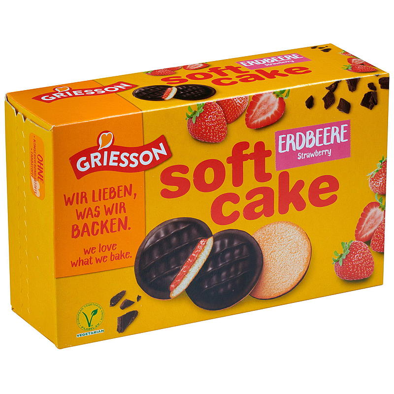 Soft cake 300 g Strawberry