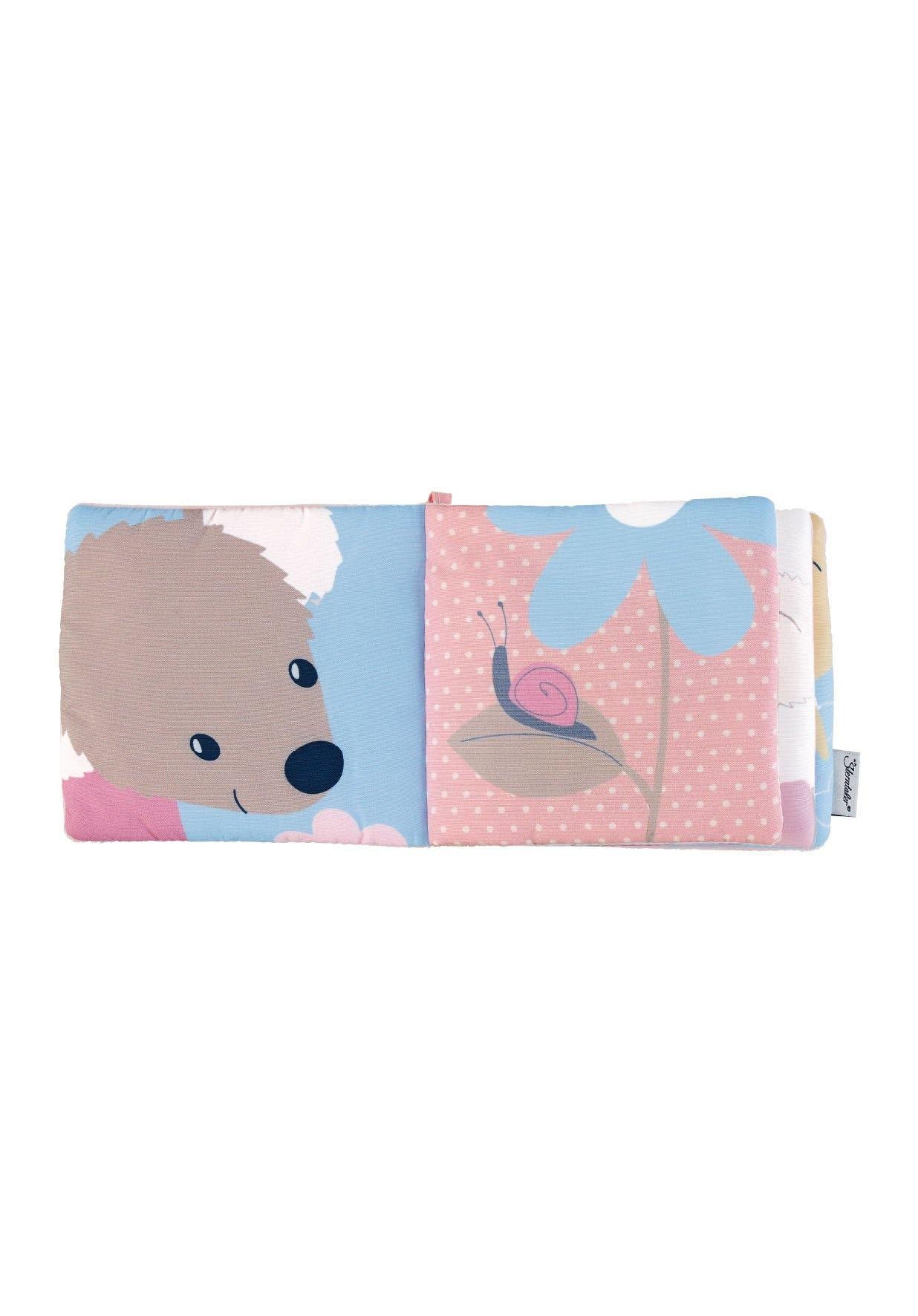 Spielbuch Maus Mabel in Rosa, zum Anbinden