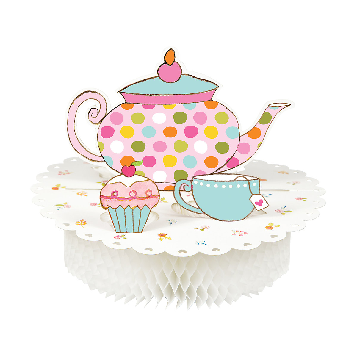 Tischdekoration Tea-Time, 30 x 23 cm