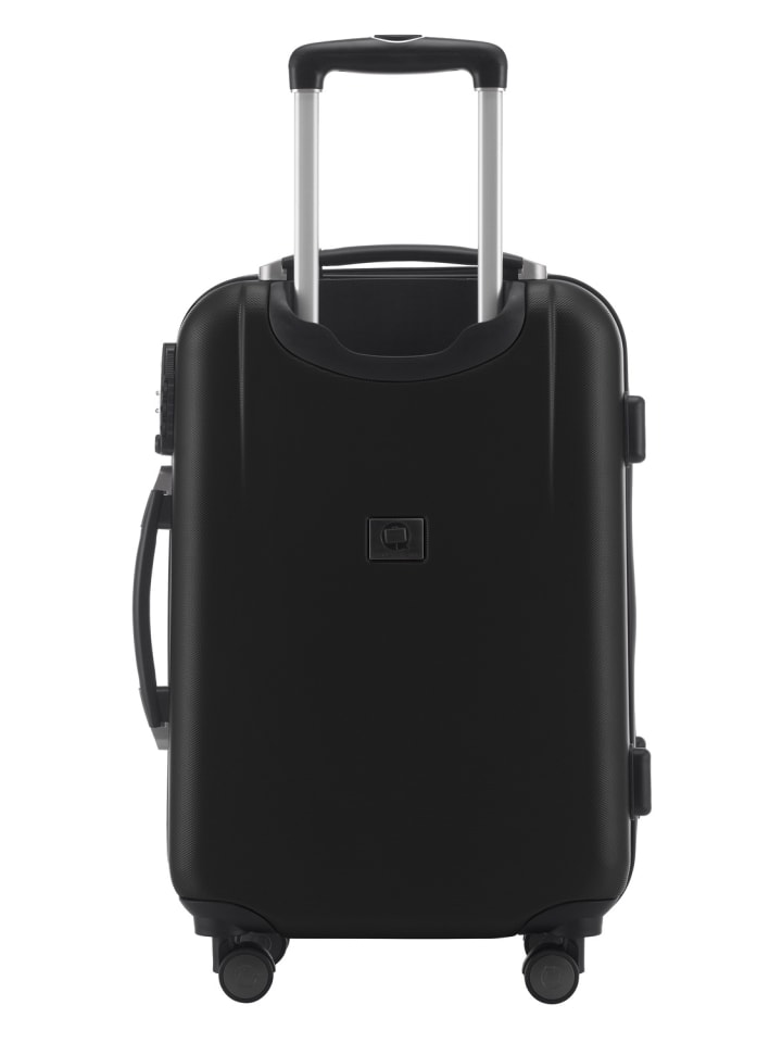 Hauptstadtkoffer Wedding - Handgepäck-Koffer 4 Doppelrollen Hand Luggage TSA in Schwarz günstig kaufen S