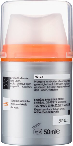 L'Oréal Paris Men Expert Falten Stop Feuchtigkeitspflege Faltenkorrektur