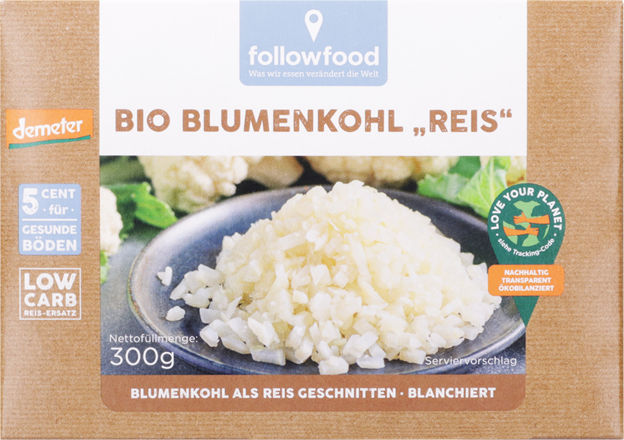 followfood Bio-Blumenkohl 