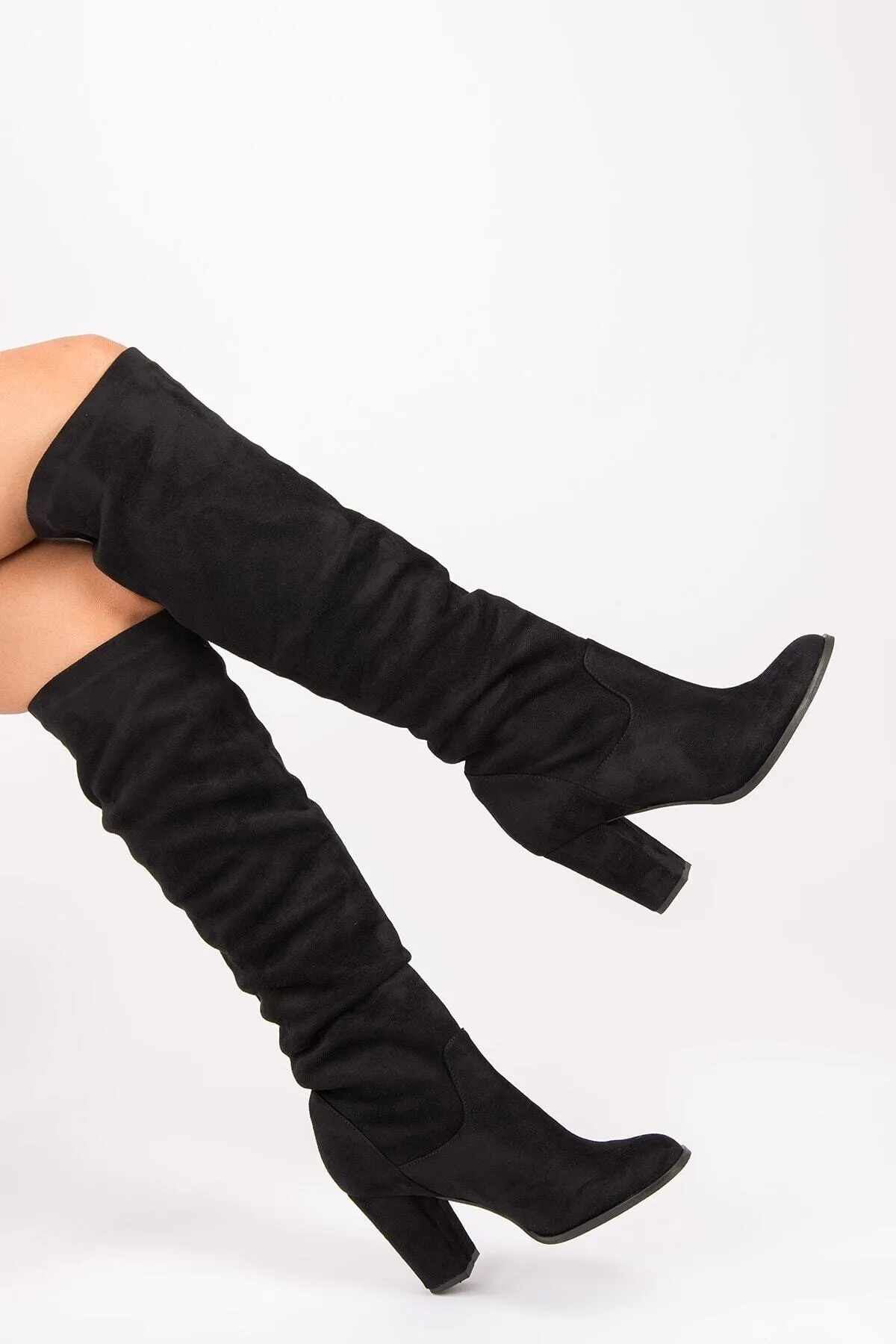 Fox Shoes  Schwarze Damenstiefel G572443602