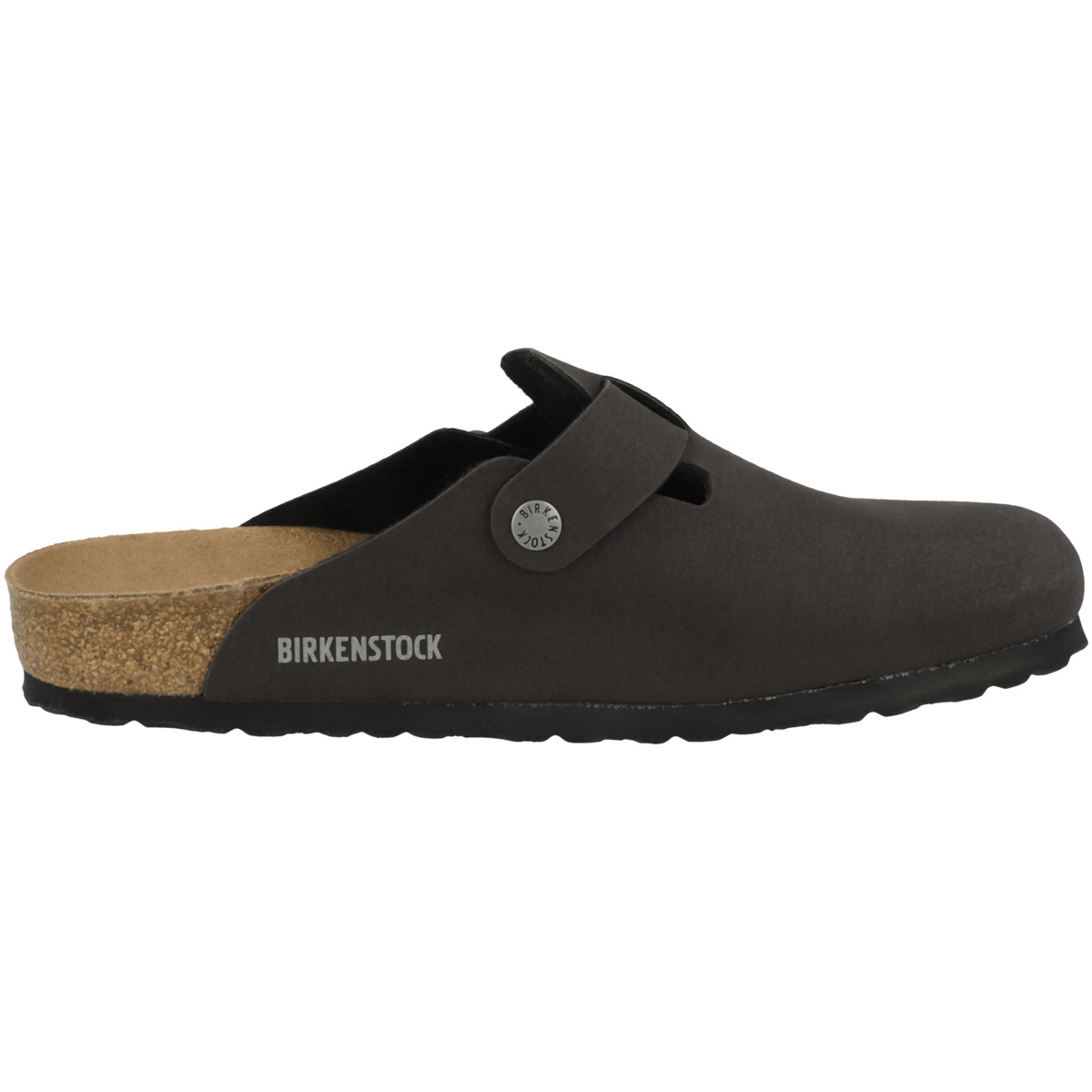Birkenstock Boston Mikrofaser normal Clogs schwarz