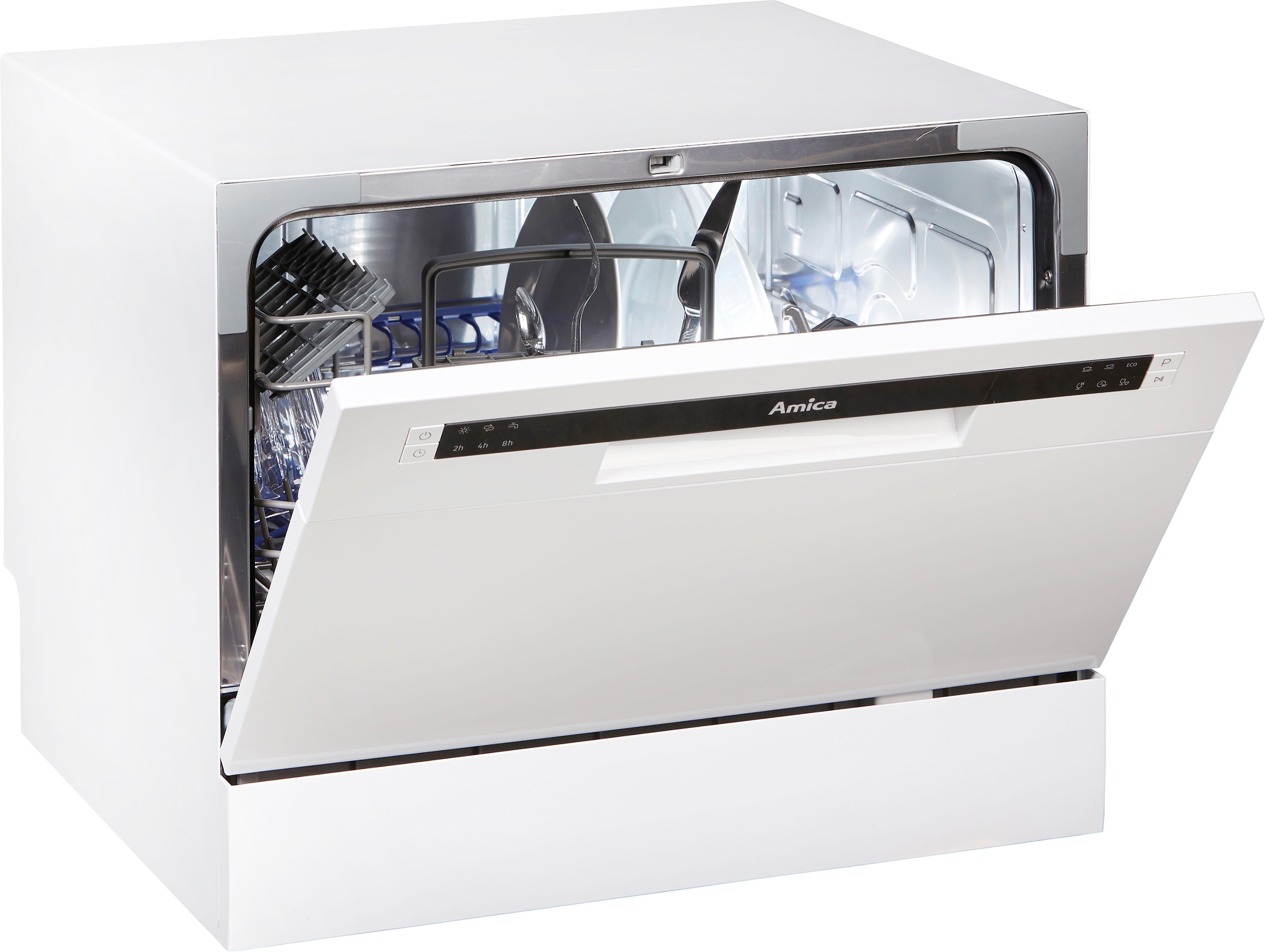 Amica Tischgeschirrspüler, GSPT 526 910-1 W, 6 Maßgedecke