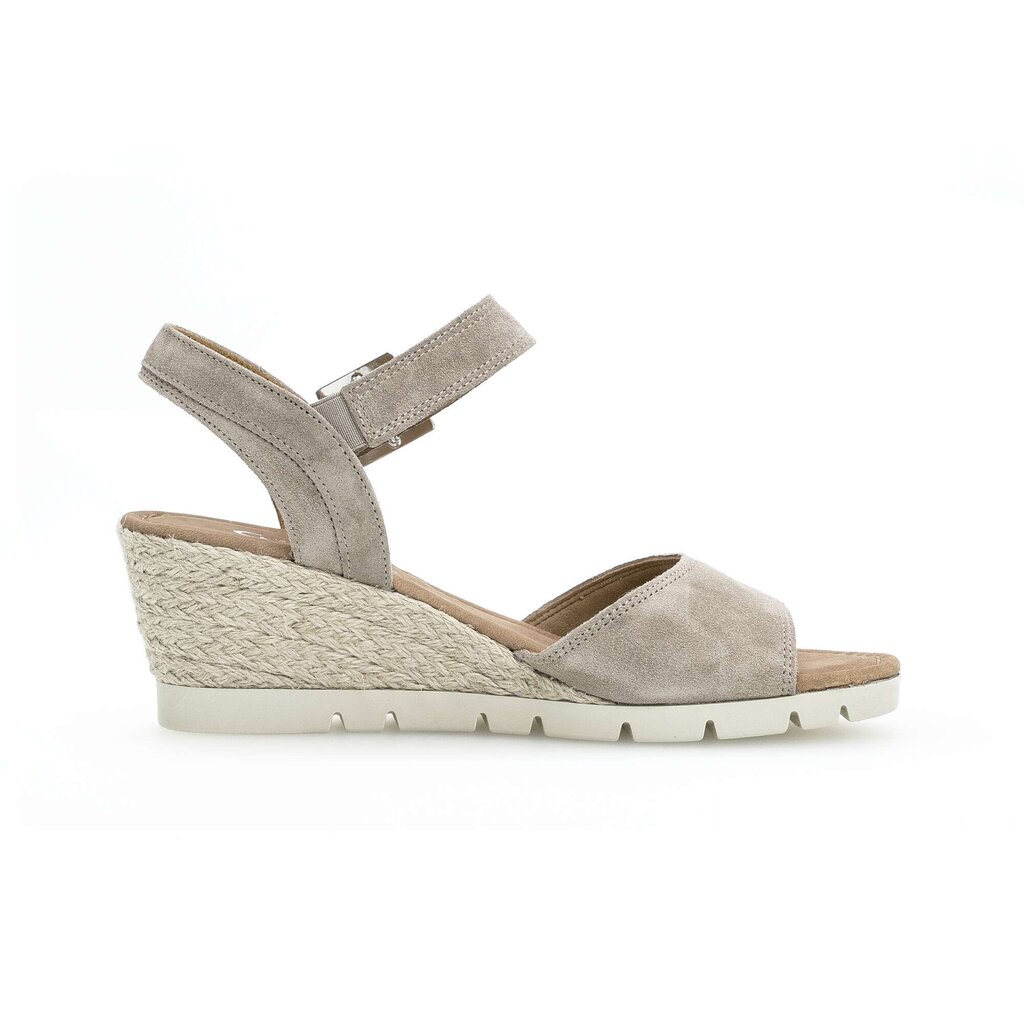 Gabor comfort Keilsandalette beige