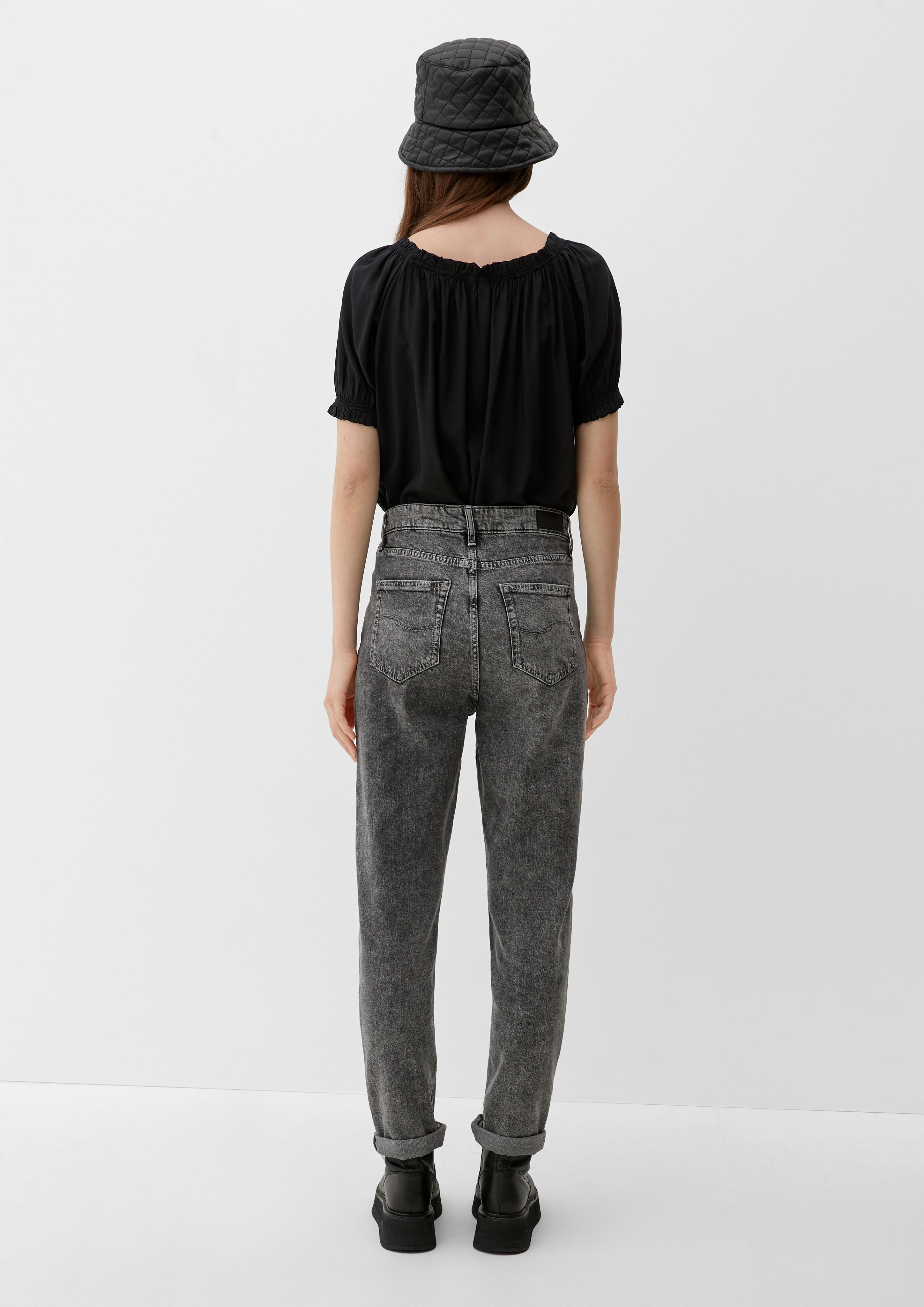 Off Shoulder-Bluse mit Bindeband  2126822-9999