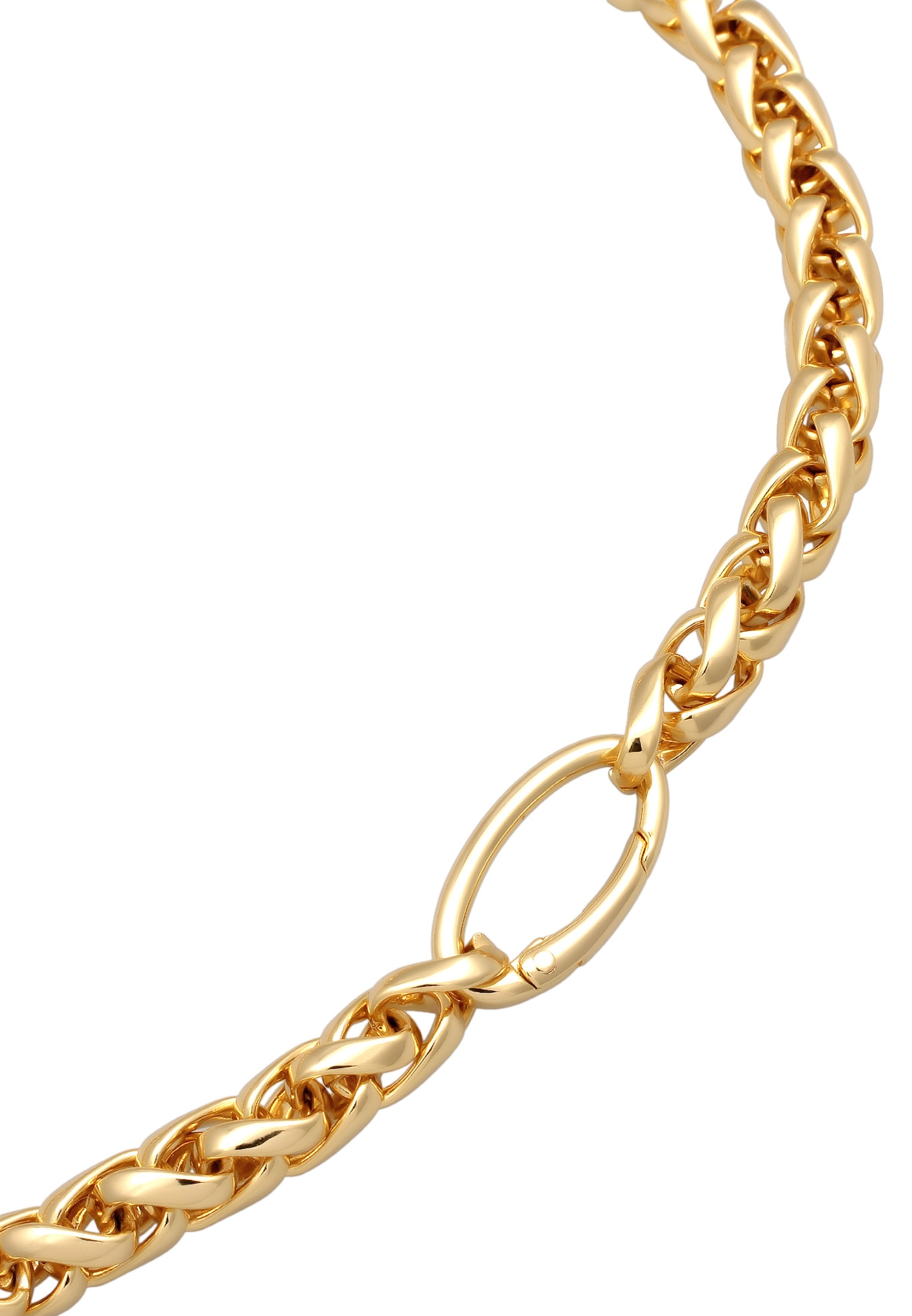 Chiusura a occhiello basic da donna Elli, colore oro
