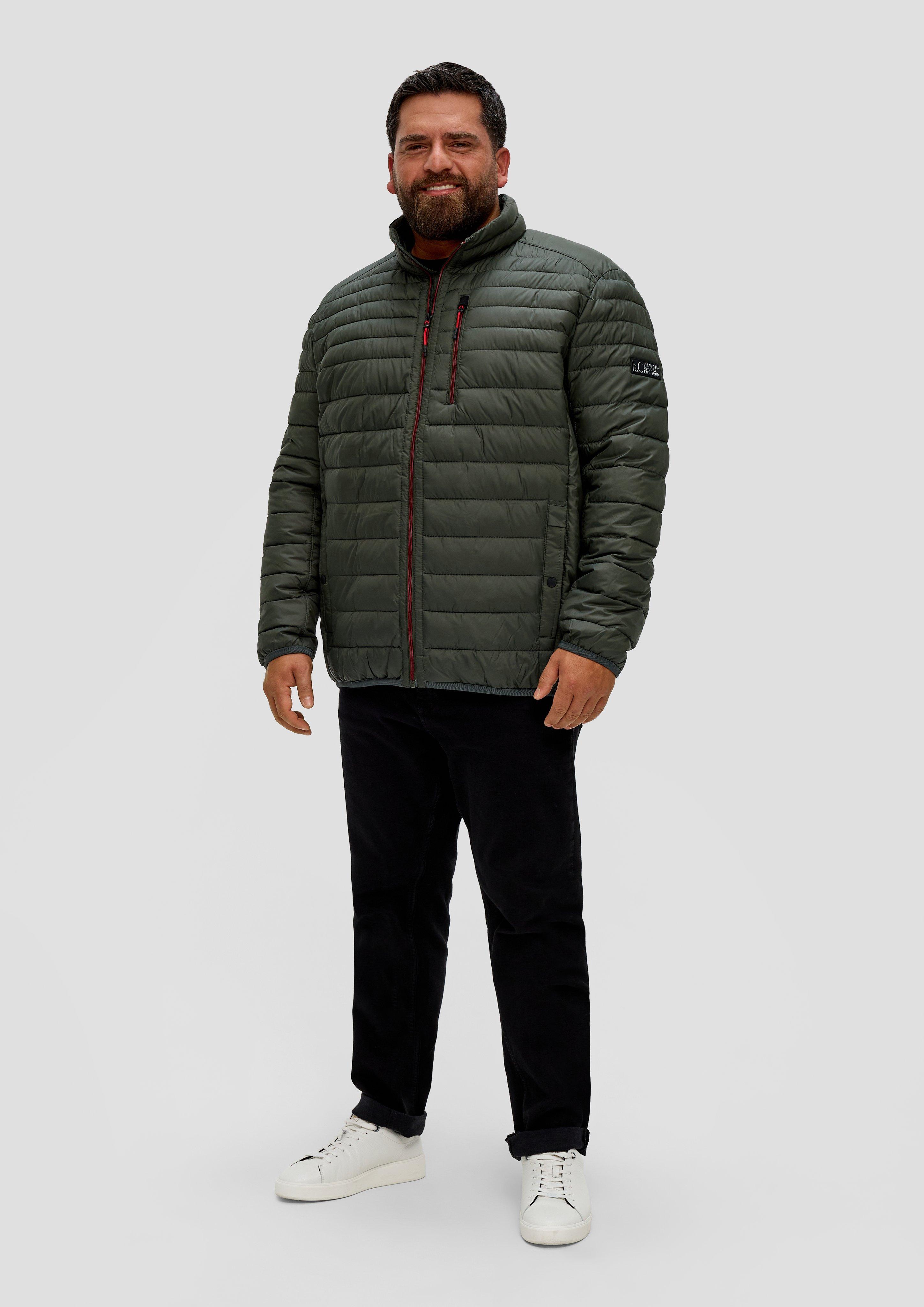 Gesteppte Outdoor-Jacke mit Stehkragen  2147121-7940