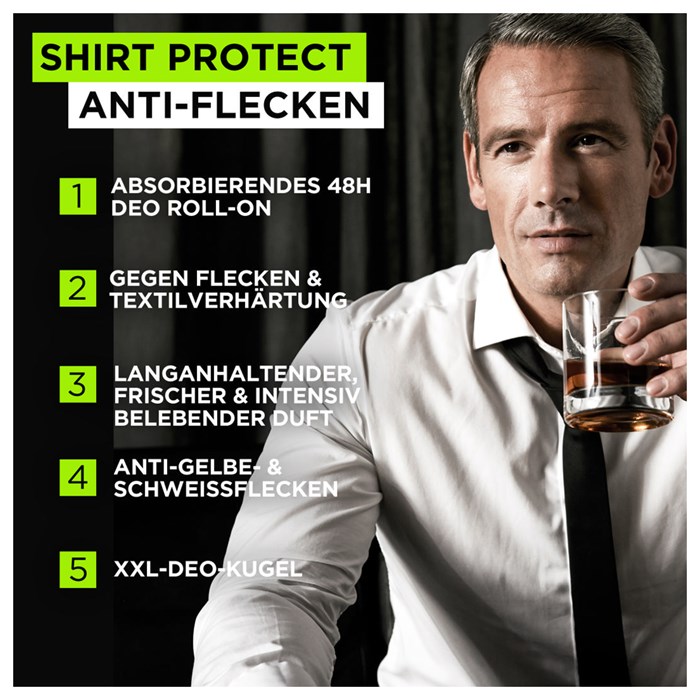 Shirt Protect Deodorant Roll-On