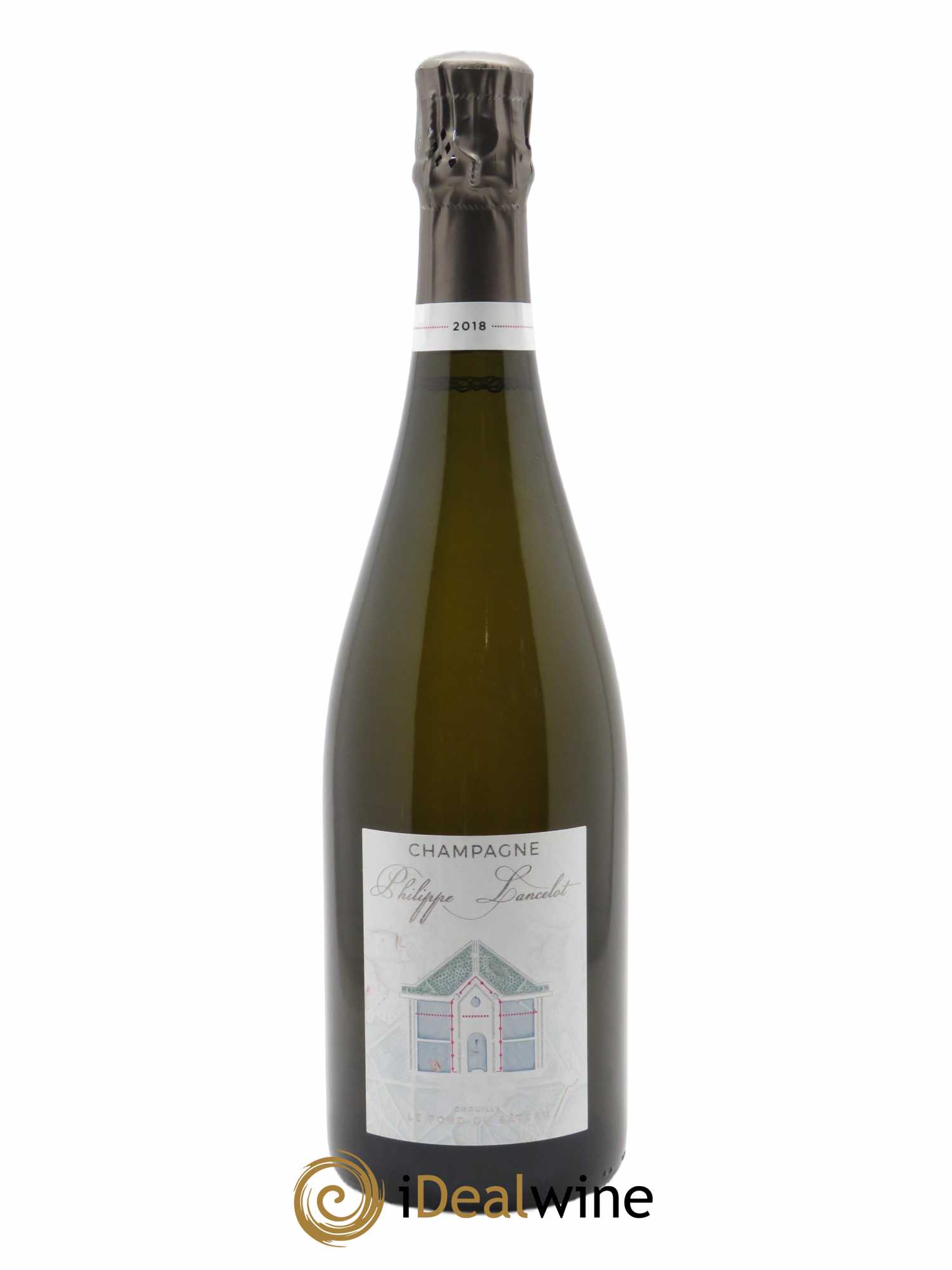 Chouilly Le fond du bateau Brut Nature Philippe Lancelot  2018 - Lot de 1 Bouteille