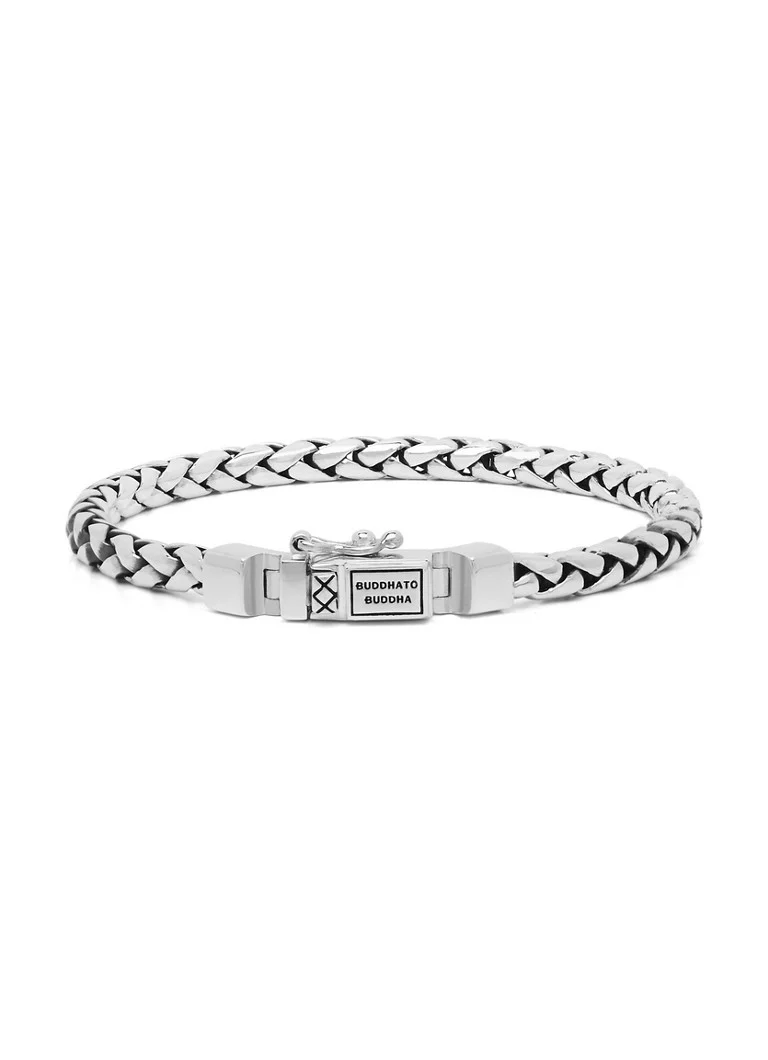 Buddha to Buddha George XS silver link bracelet