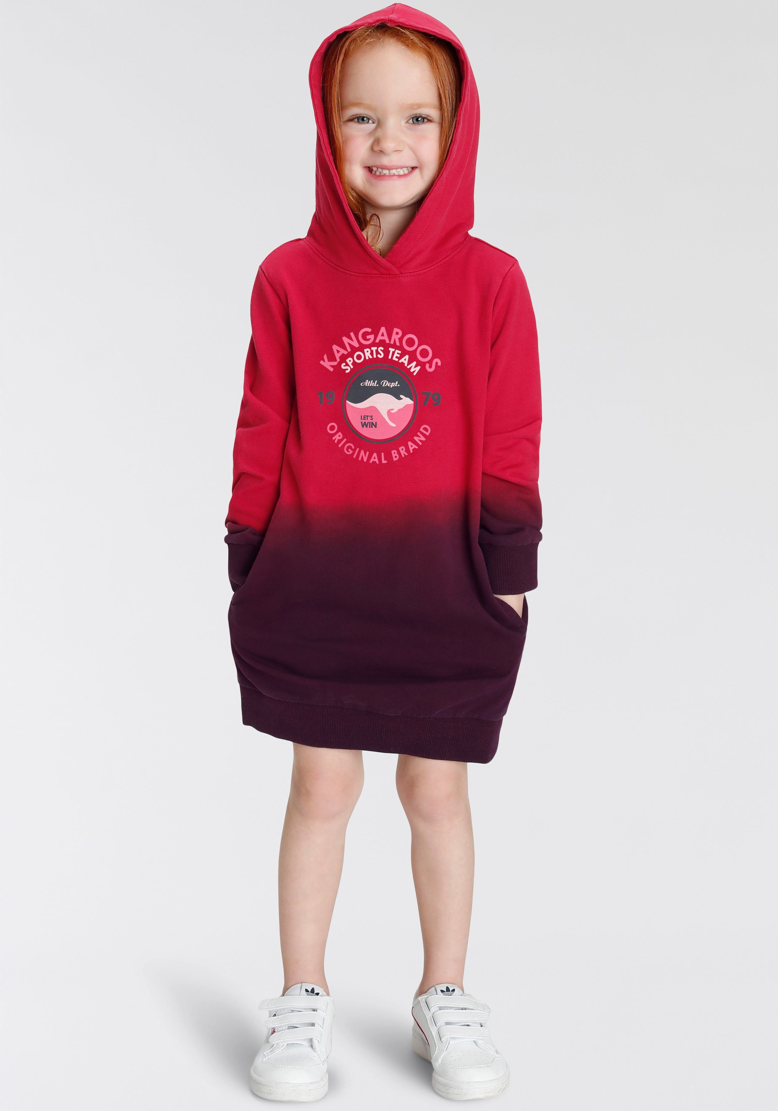 KangaROOS Sweatkleid Farbverlauf