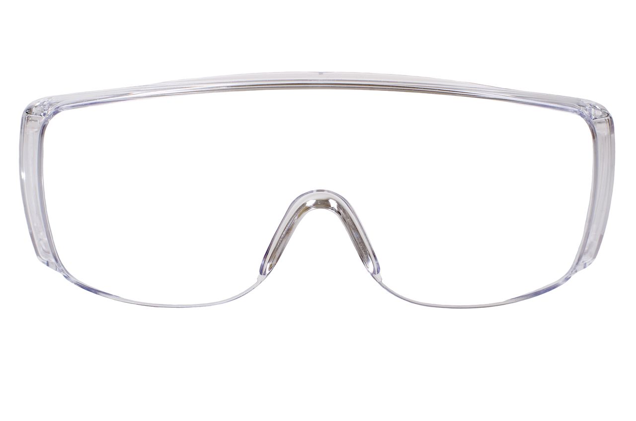 Viwanda extragroße Schutzbrille Sicherheitsbrille Laborbrille auch geeignet als Überbrille zum Schutz Ihrer Augen