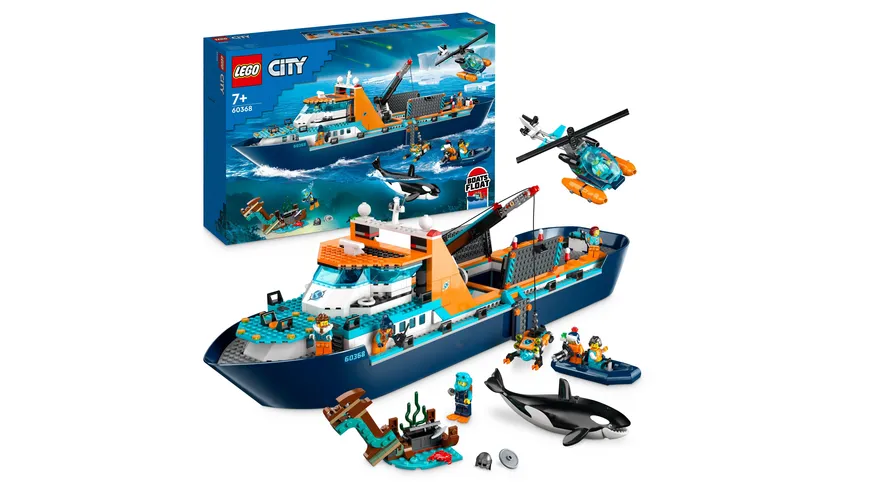 LEGO City 60368 Arktis-Forschungsschiff