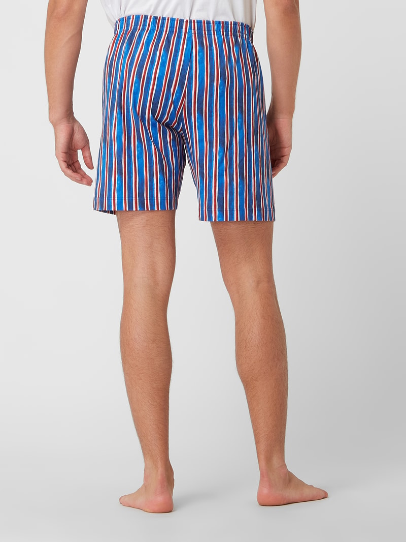 Pyjama-Hose mit Streifenmuster in dunkelblau