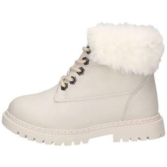 Puccetti Schnür Boots in weiß