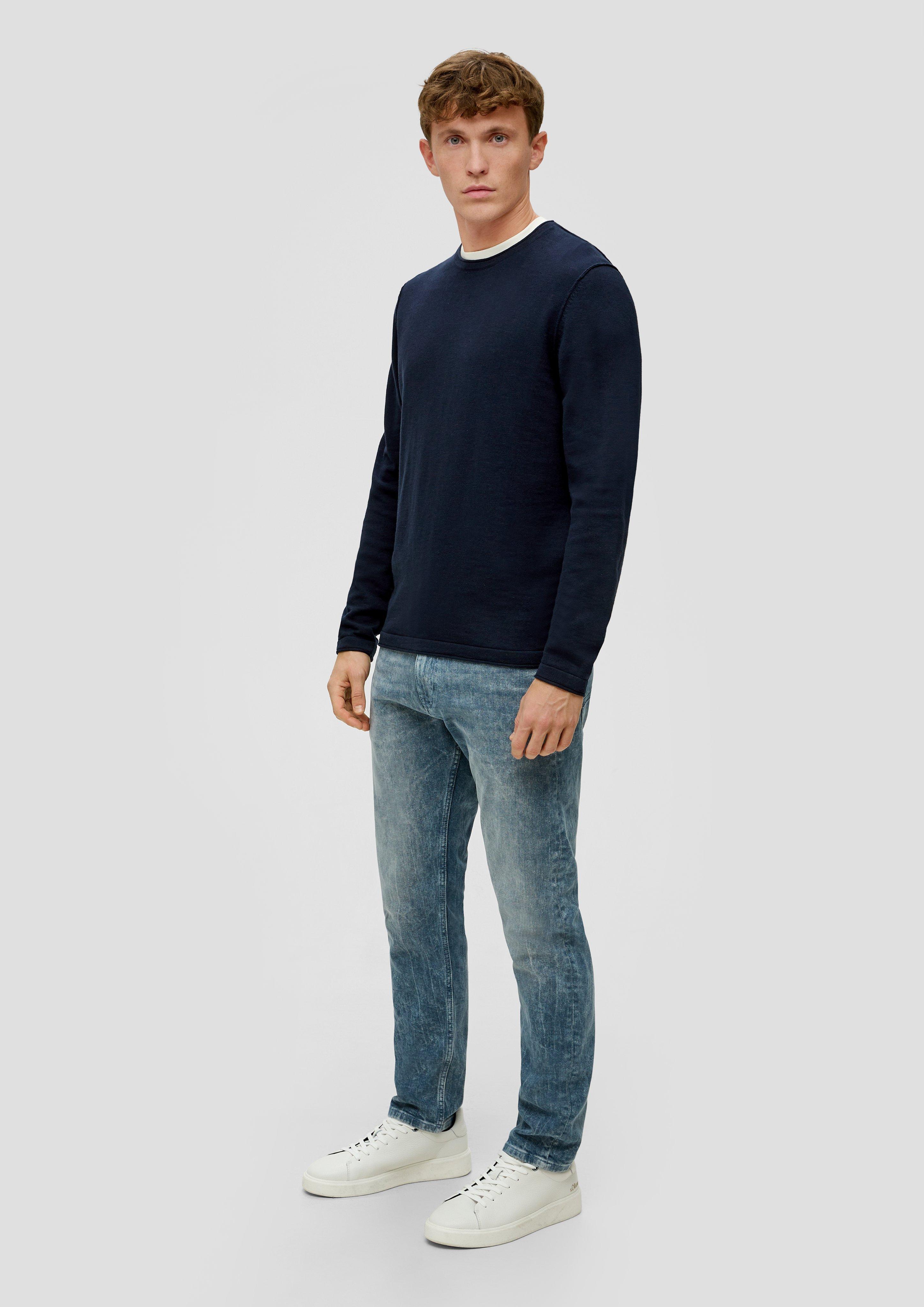 Strickpullover mit Rollkante  2141098-5978