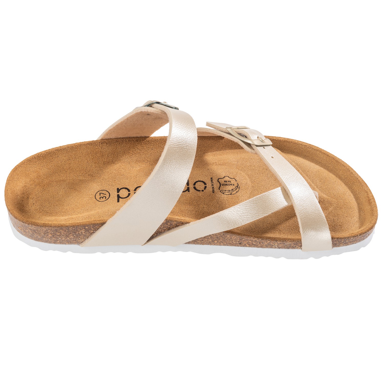 Palado Cres Metallic, Pantoletten, Damen, Gold
