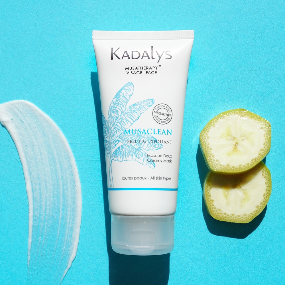 Kadalys Peeling Exfoliant Bio Musaclean Masque doux éclat, unifiant et retextura nt