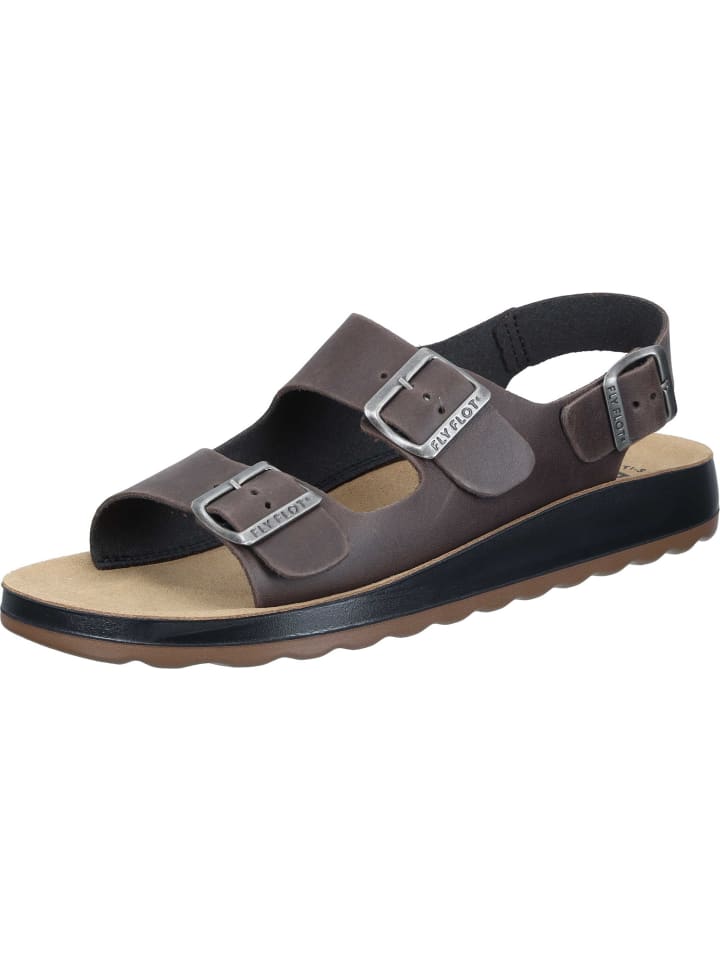 FlyFlot Klassische Sandaletten in braun günstig kaufen