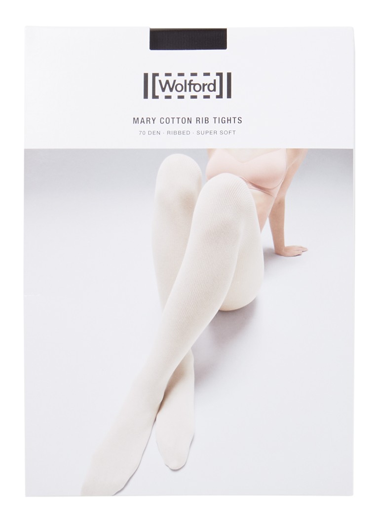 Wolford Mary 70 Denier Ribbed Tights