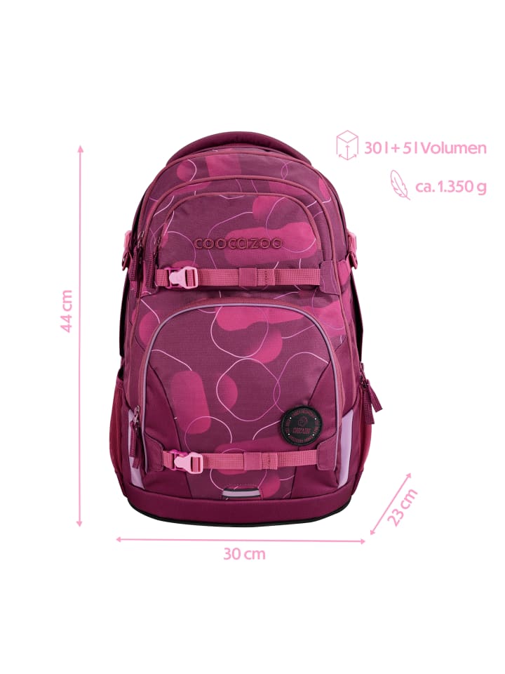 Coocazoo PORTER, 35 Liter in Berry Bubbles günstig kaufen onesize