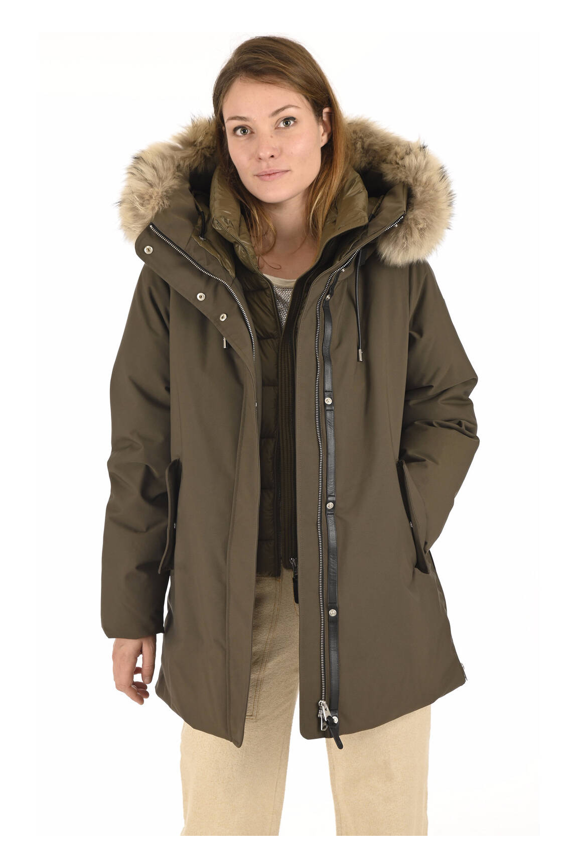 Mackage Parkas Femme couleur vert