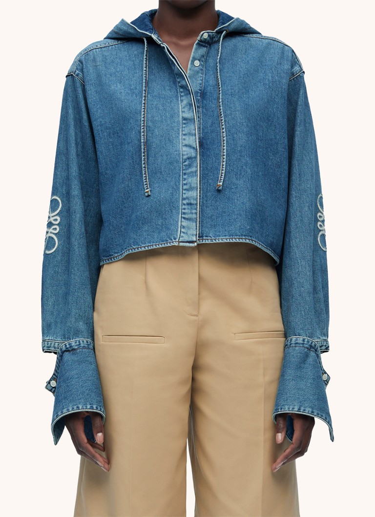 Chaqueta vaquera con capucha de LOEWE