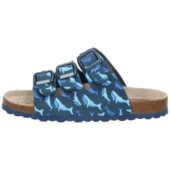 Re-Laxx Pantolette in blau