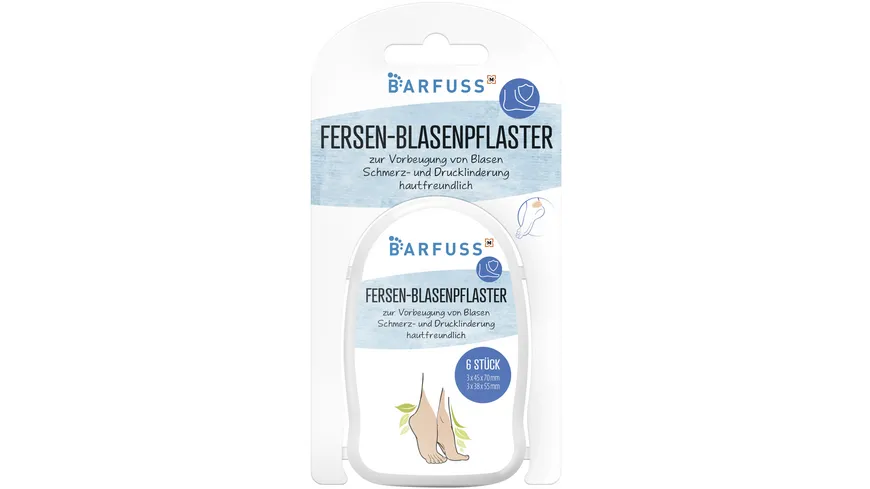 BARFUSS Blasenpflaster Fersen