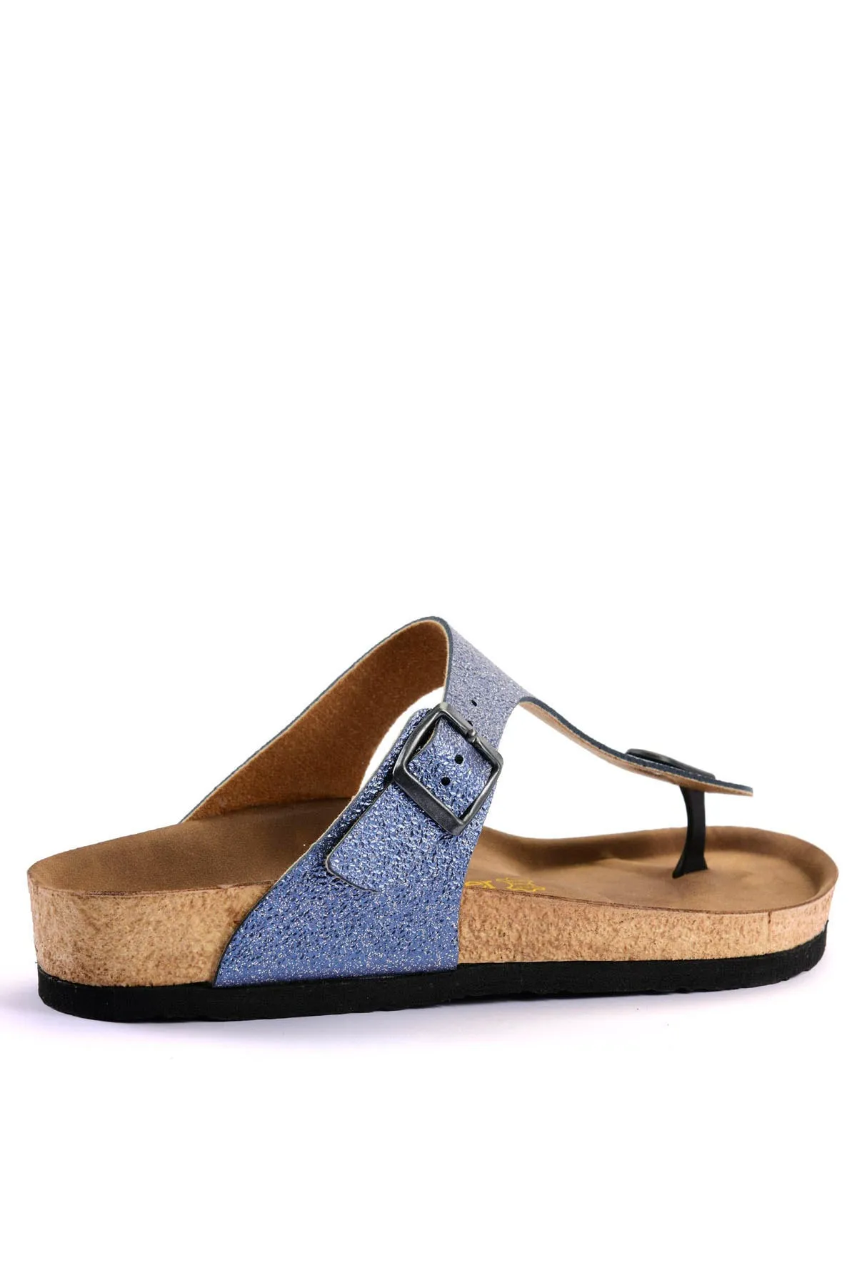 Slazenger  Luke Damen-Hausschuhe, blau glitzernd