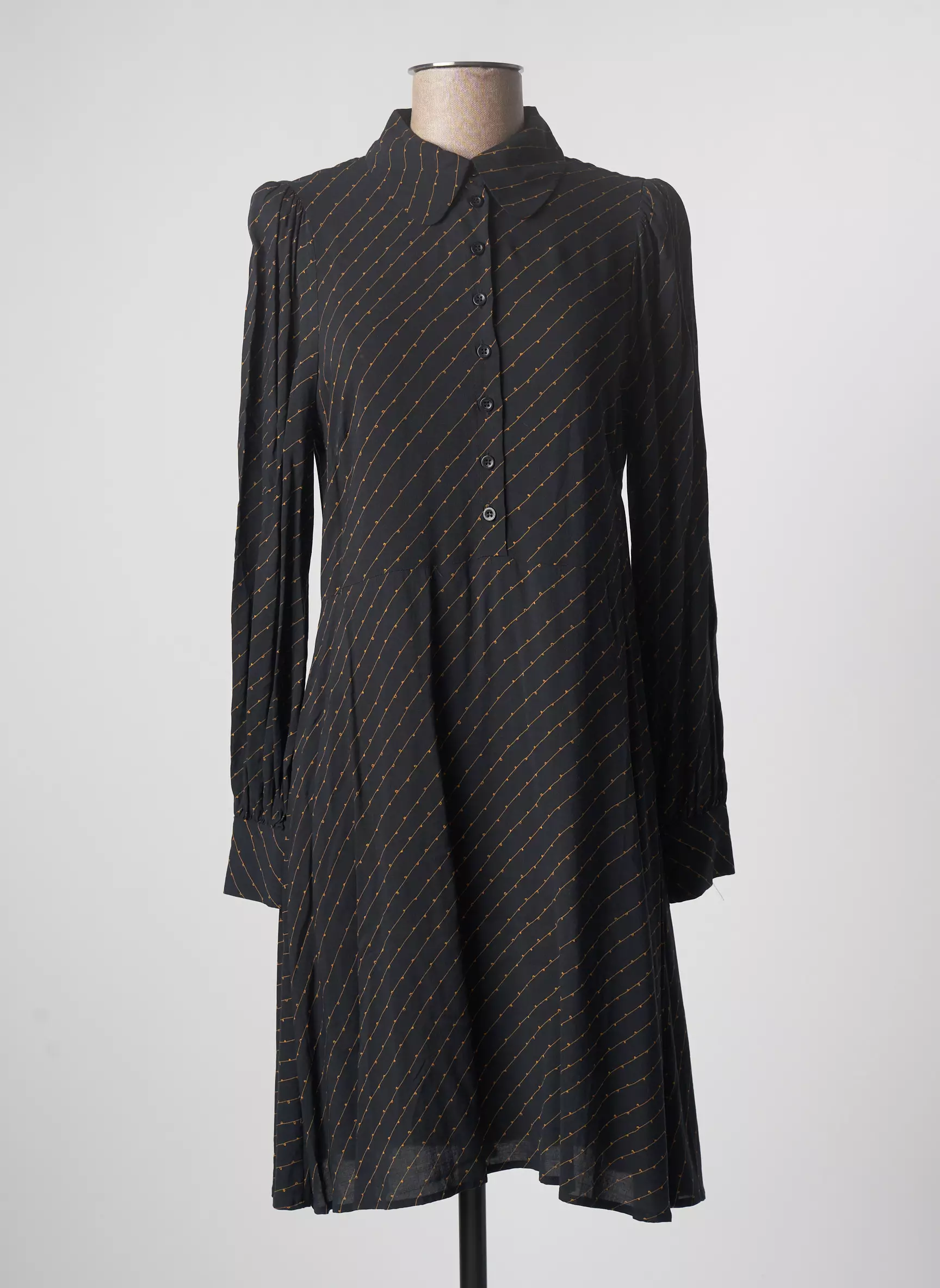 Second Female Robes Mi Longues Femme couleur noir