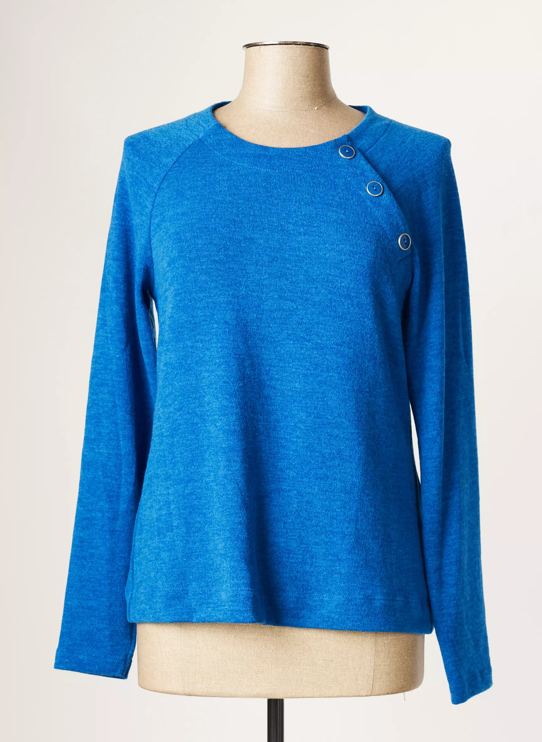 Maloka Pulls Femme couleur bleu