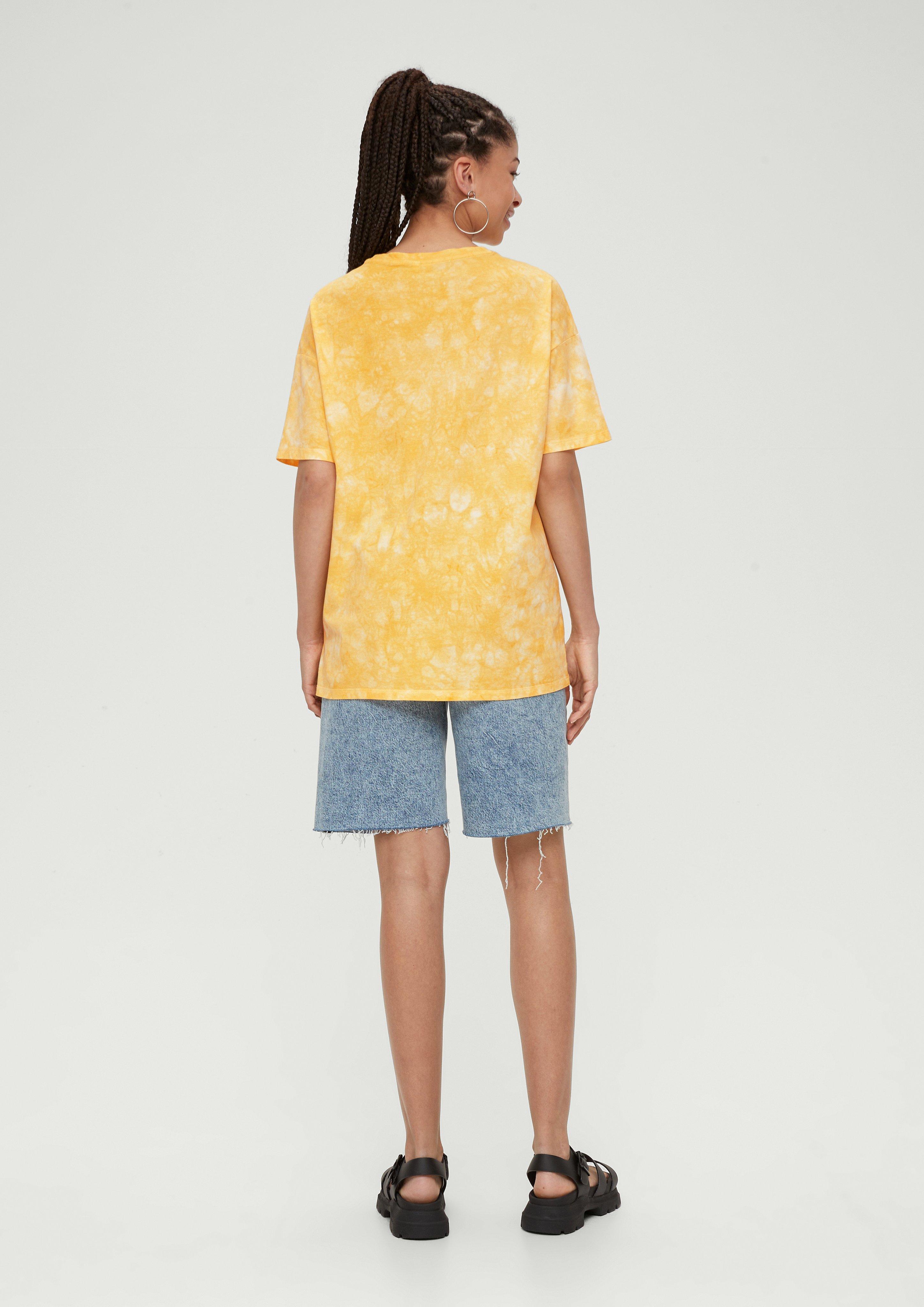 Batikshirt mit Statement-Print  2131287-02D0