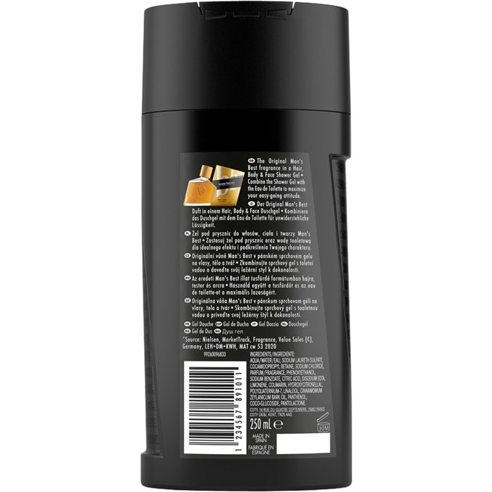 Man´s Best 3in1 Shower Gel