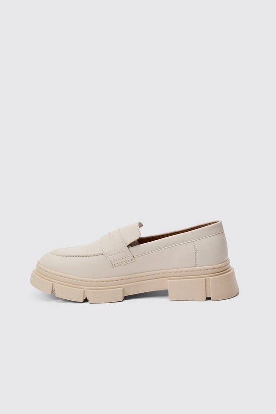 Loafers mit dicker Sohle
