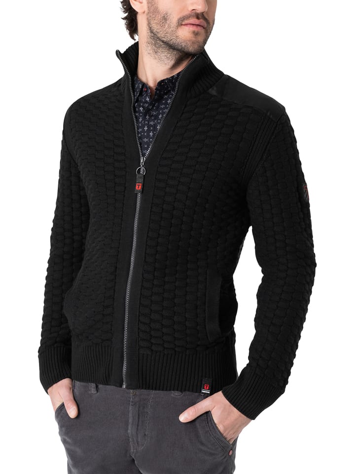 Timezone Cardigan in Schwarz günstig kaufen
