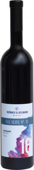 2016 Rue Noire N°10 Spätburgunder trocken - Weingut Brönner + Heilmann